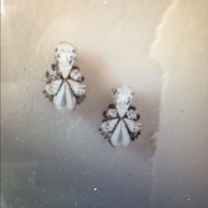 BHLDN Ti Adoro Pearl Post Earrings MSRP $120